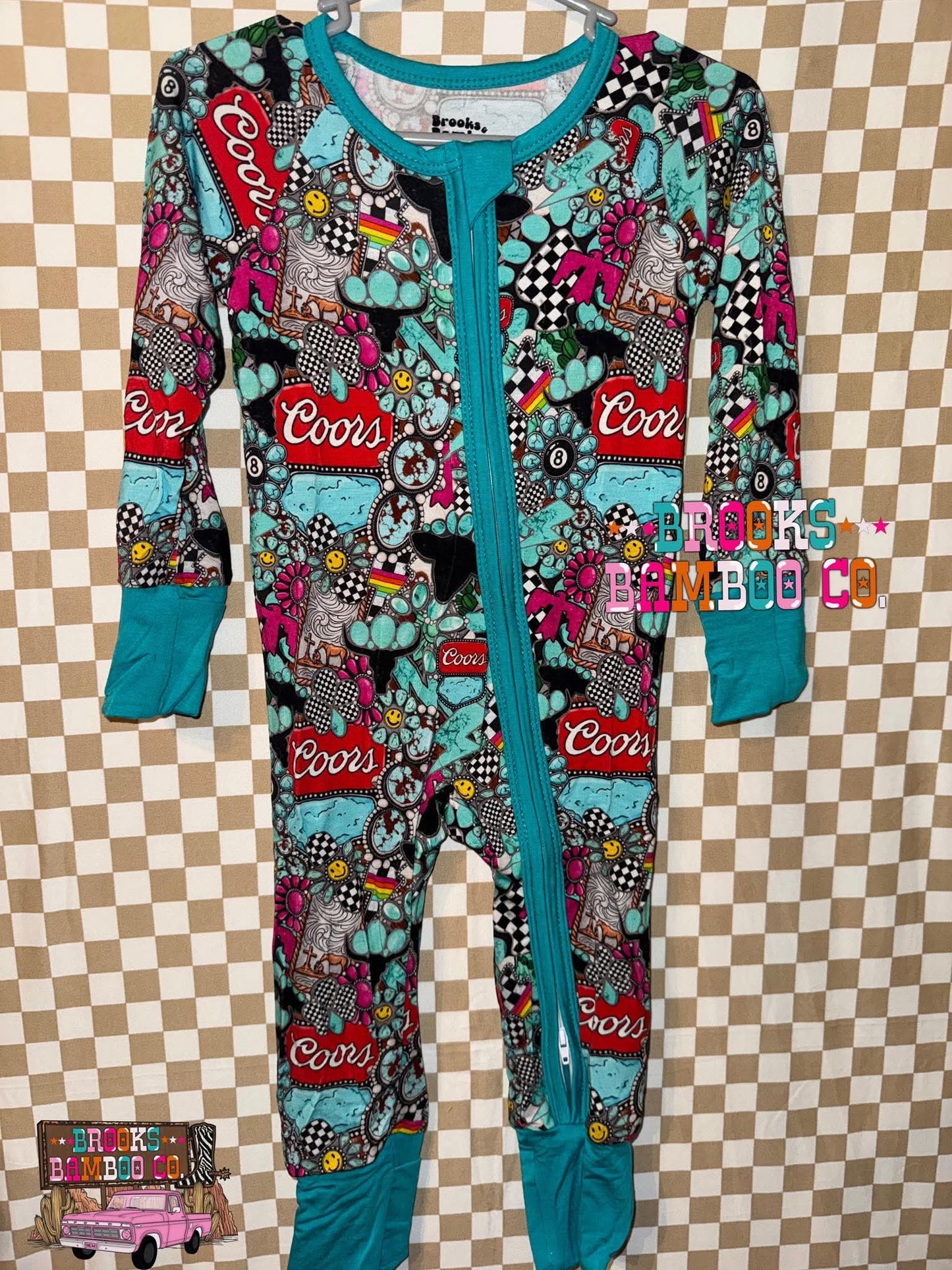 OG Coors cowgirl zippy